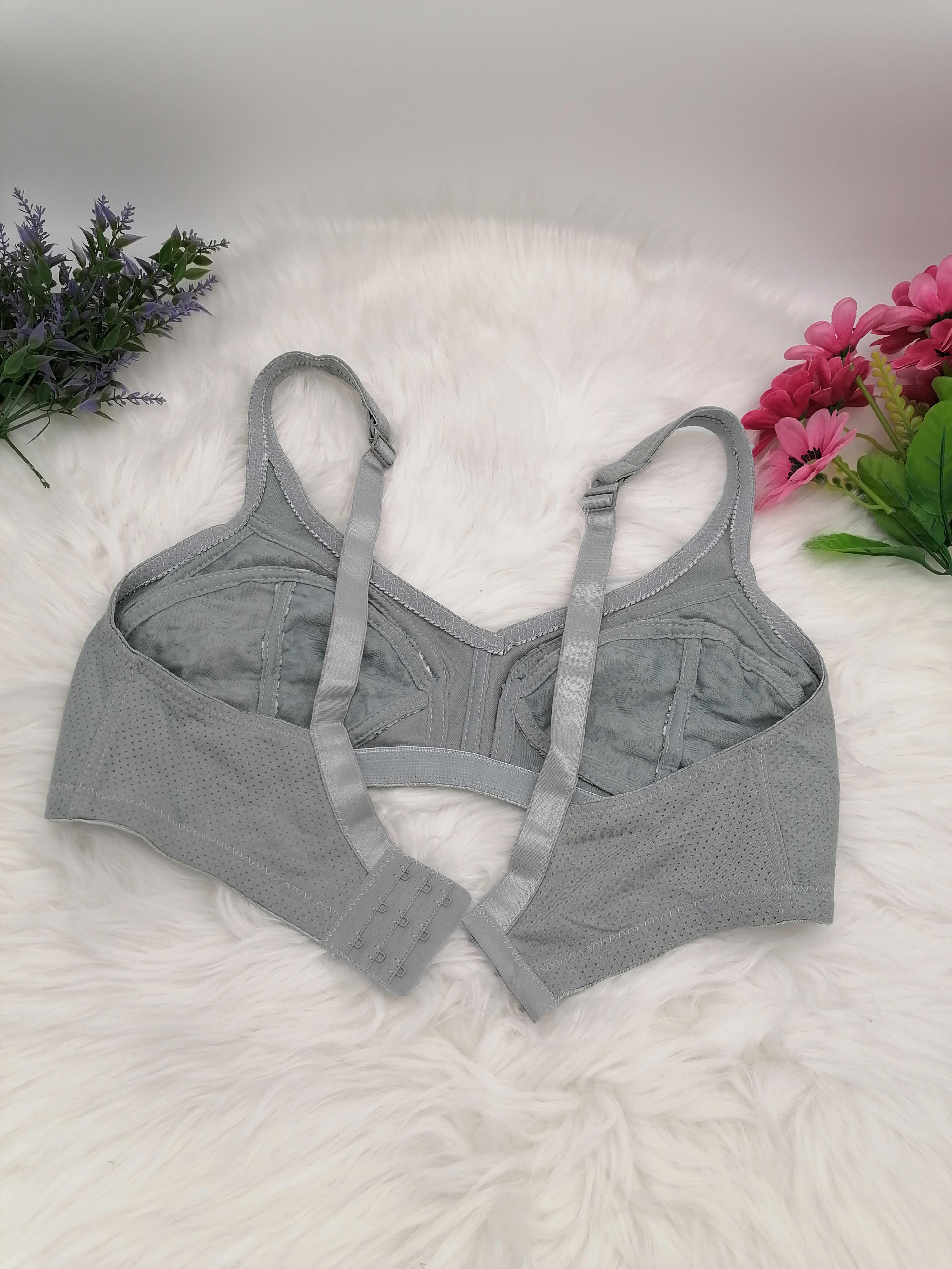 Women's Bra Large Cup C D E F  - Cotton Bra Everyday ulasan dan harga