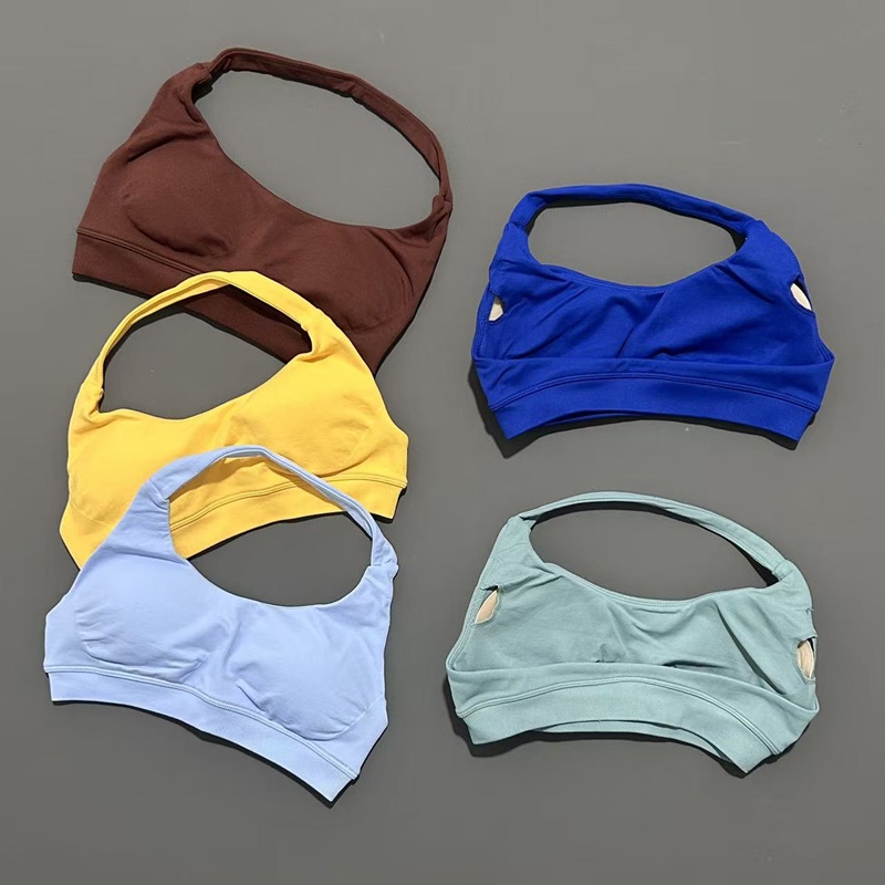 No Logo Sports Bra Women Seaml - Underwire Bra Padded ulasan dan harga