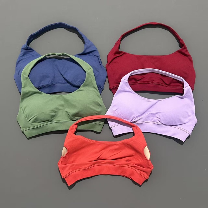 No Logo Sports Bra Women Seaml - Underwire Bra Padded ulasan dan harga