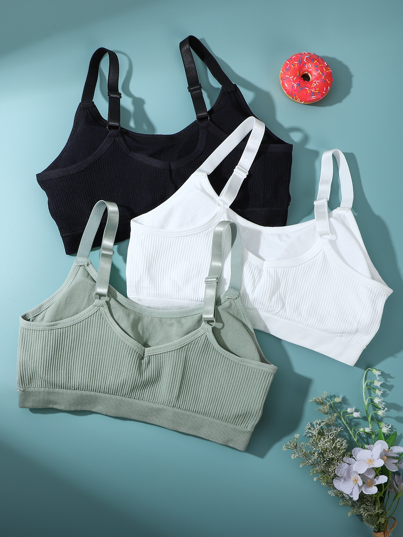 3-Pack - Women's Sports Bra -  - Underwire Bra Padded ulasan dan harga
