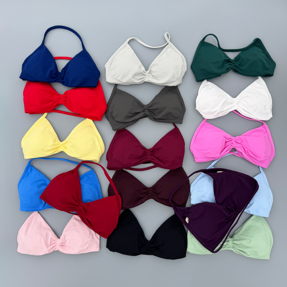 Sports Strappy Bra Yoga Underw - Sports Bra Racerback ulasan dan harga