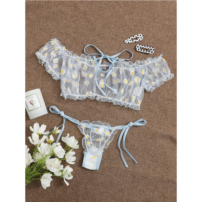 Sexy Lace Transparent Lingerie - Sheer Bra Lace ulasan dan harga