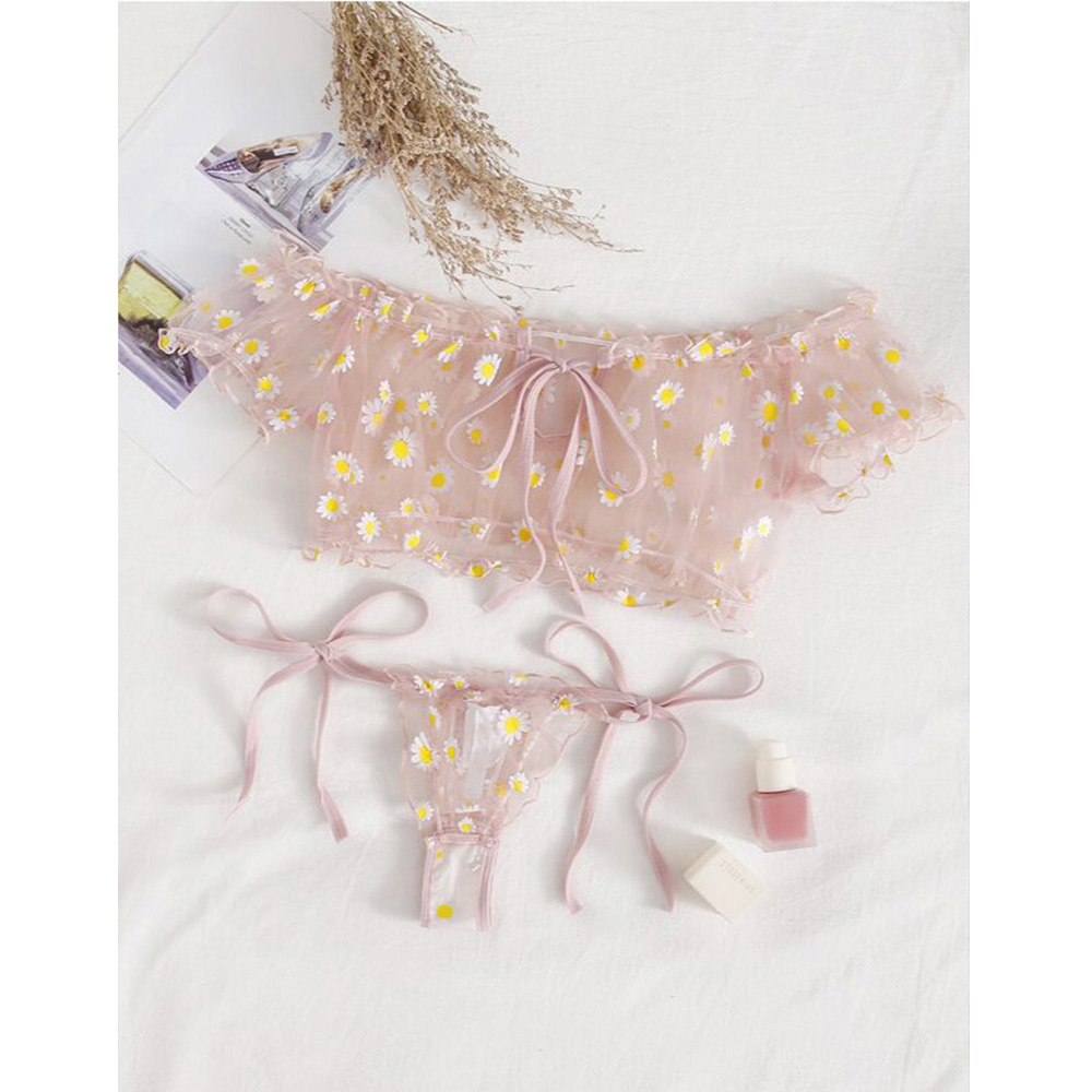 Sexy Lace Transparent Lingerie - Sheer Bra Lace ulasan dan harga