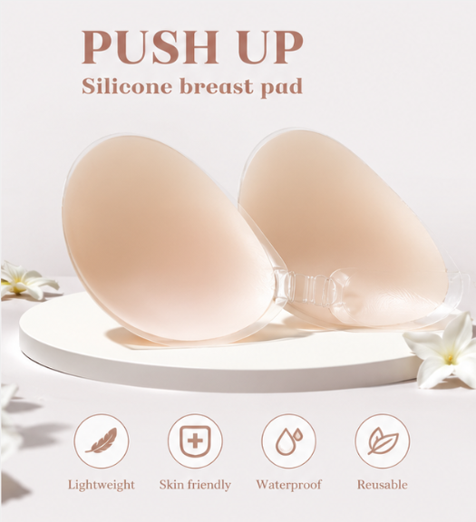 1 Piece Of Silicone Breast Pet - Push Up Bra Silicone ulasan dan harga