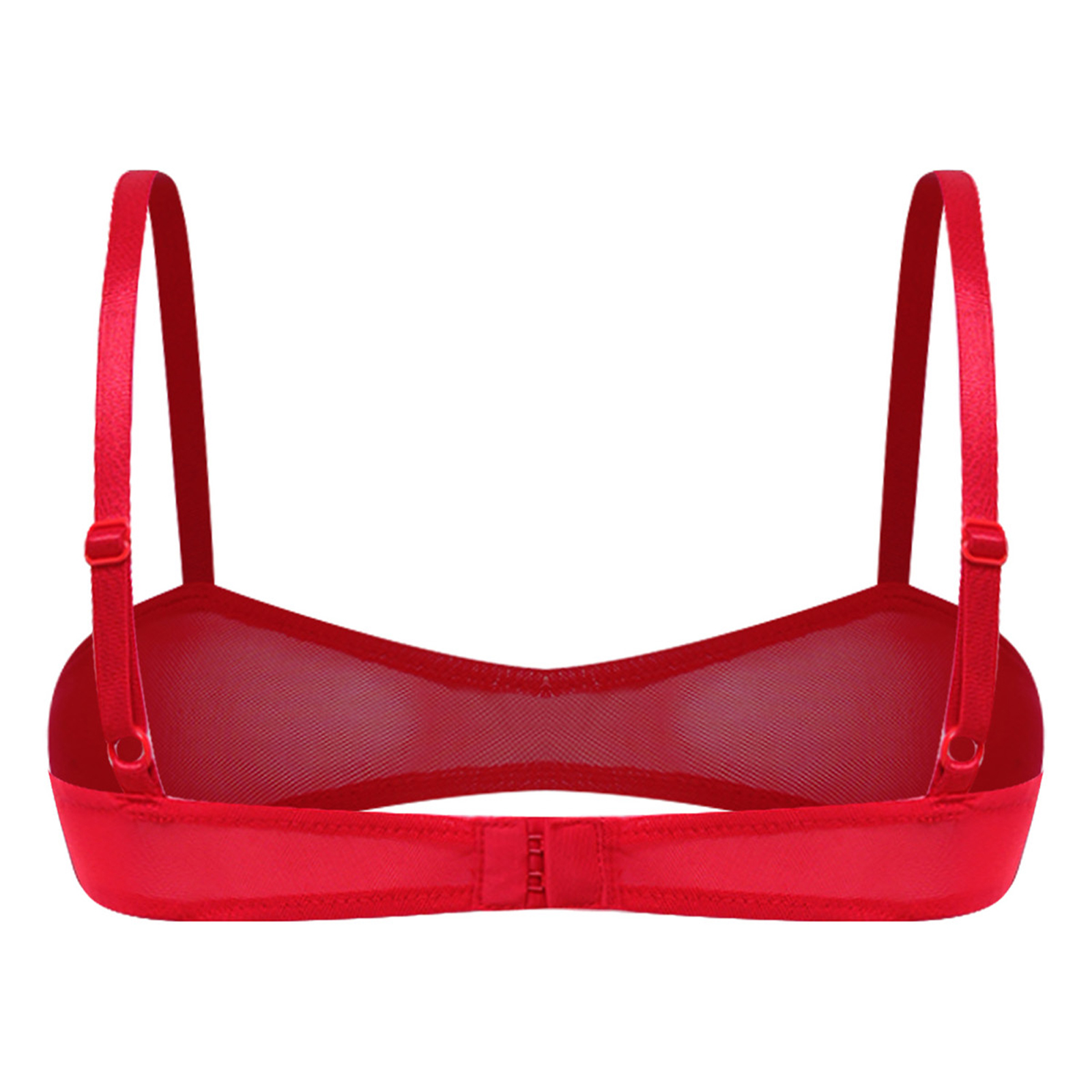 Sexy Womens Sheer Mesh Bralett - Sheer Mesh Bra ulasan dan harga