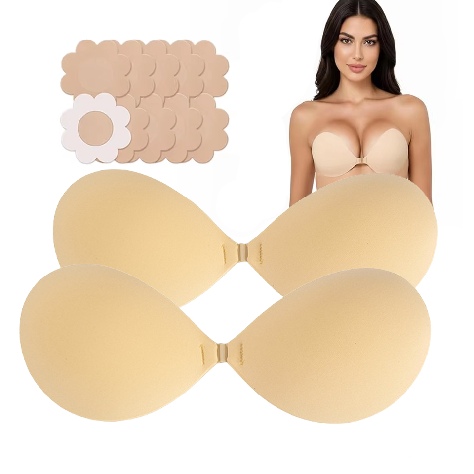 Invisible Strapless Sticky Bra - Backless Bra Sticky ulasan dan harga