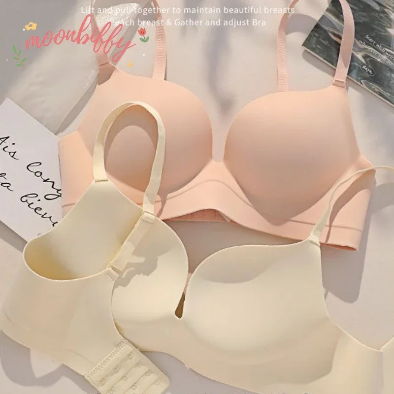 Women Gathered Seamless Linger - Wirefree Bra Comfort ulasan dan harga