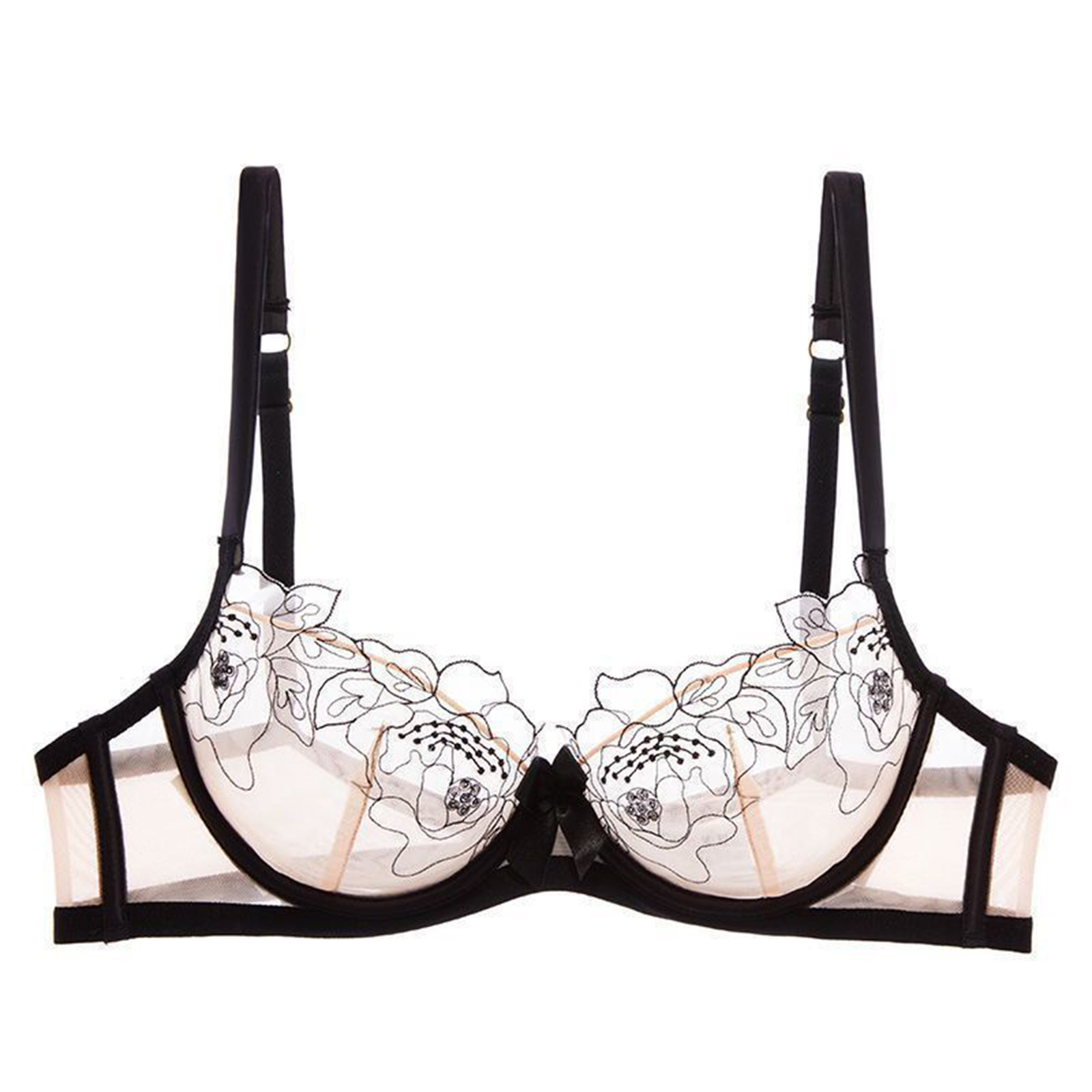 Sissy Women Temptation Lingeri - Sheer Mesh Bra ulasan dan harga
