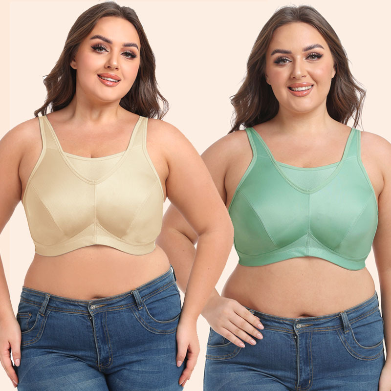 High Impact Plus Size Sports B - Minimizer Bra Women ulasan dan harga