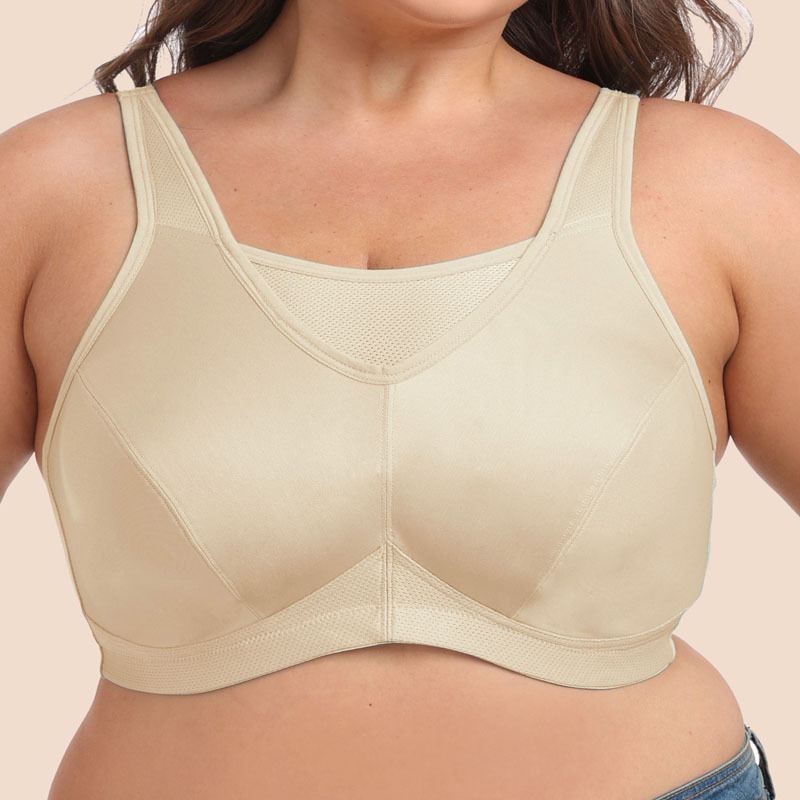 High Impact Plus Size Sports B - Minimizer Bra Women ulasan dan harga