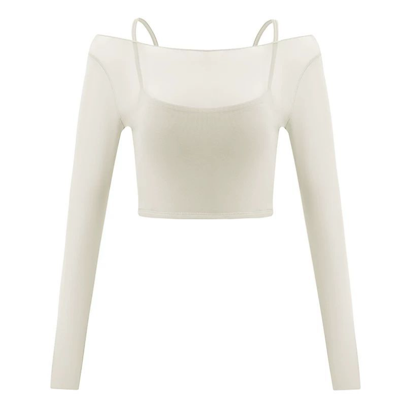 Women's Sheer Mesh Long Sleeve - Sheer Mesh Bra ulasan dan harga