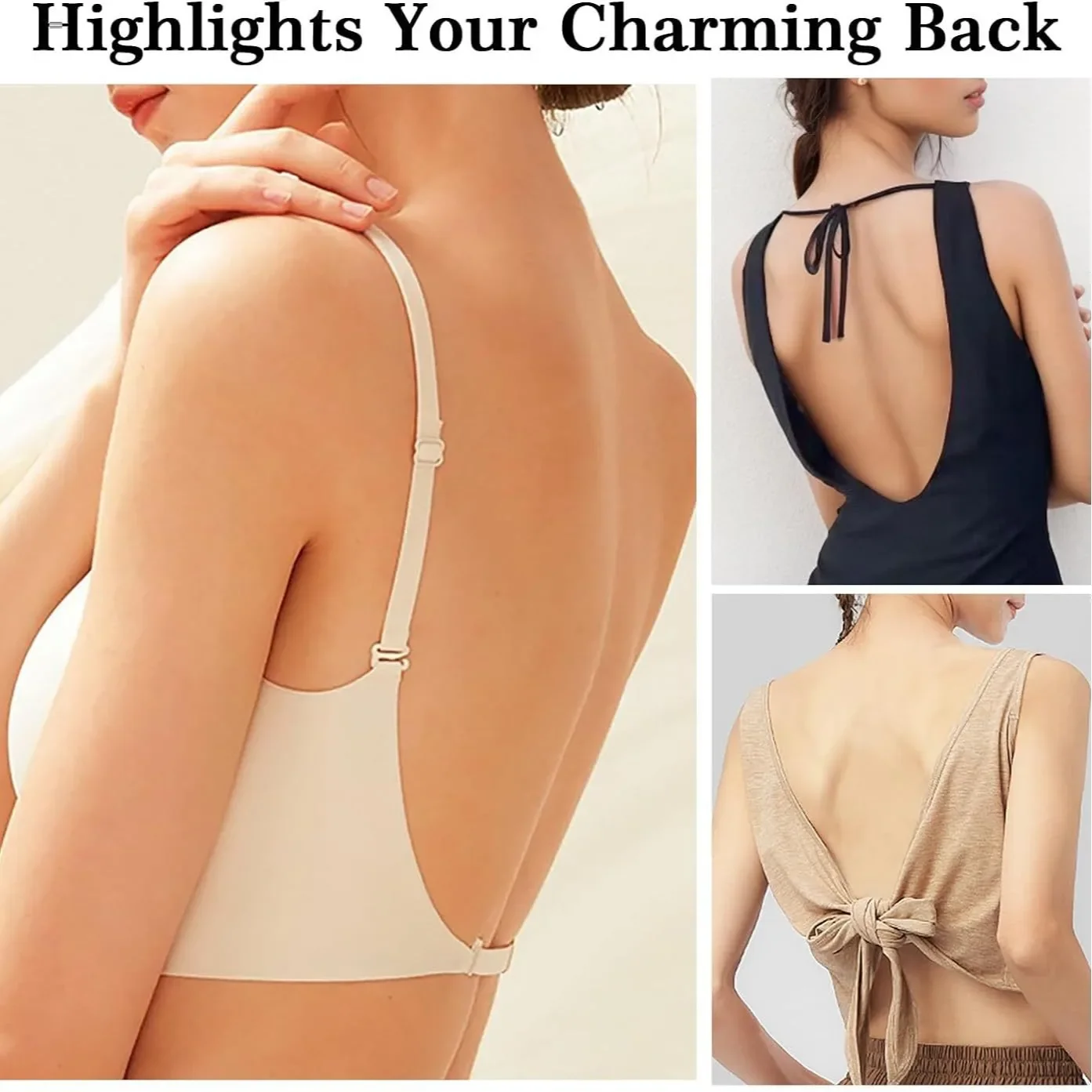 Top RatedSeamlLow Back Bra Sup - Convertible Bra Multiway ulasan dan harga